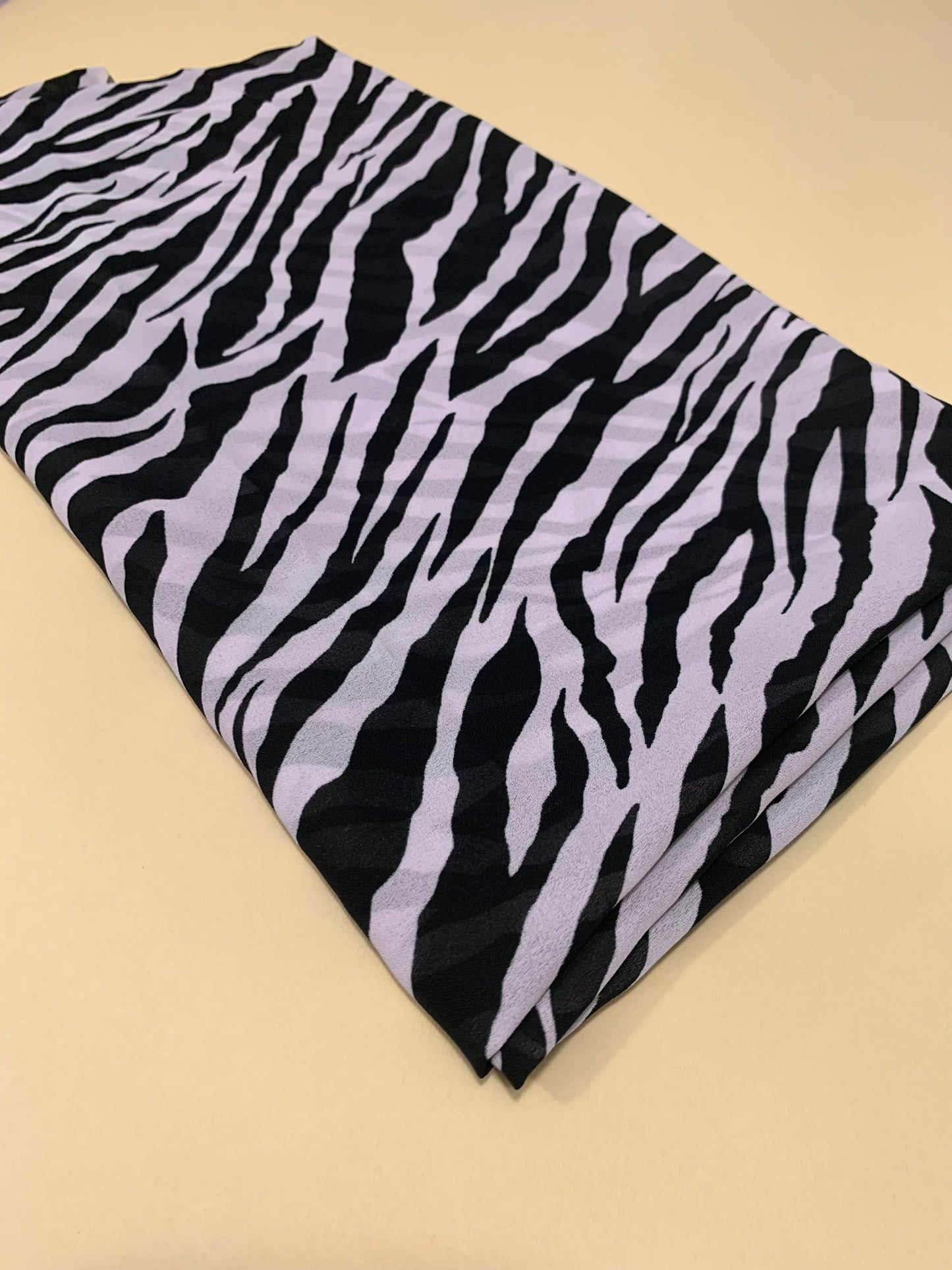 Stuv - Modetyg Zebra Chiffong 0,8m 218